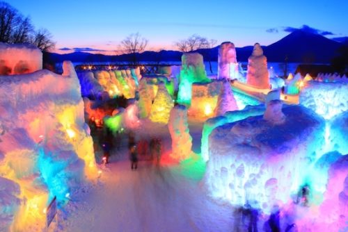支笏湖氷濤まつり　
