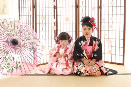 七五三　着物　３歳　７歳　違い
