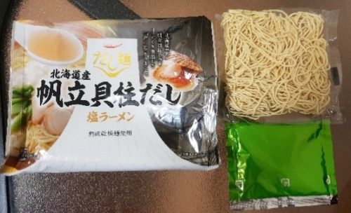 だし麺 ホタテ貝柱だし