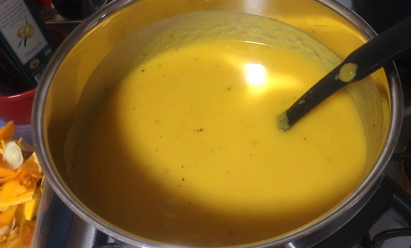 バターナッツかぼちゃ　スープ