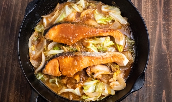 新巻鮭　レシピ