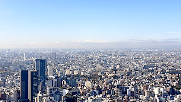 渋谷スカイ　SHIBUYA SKY　富士山