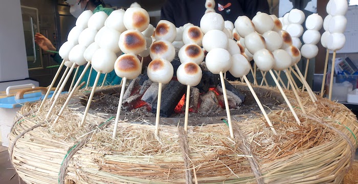 高尾山　三福だんご